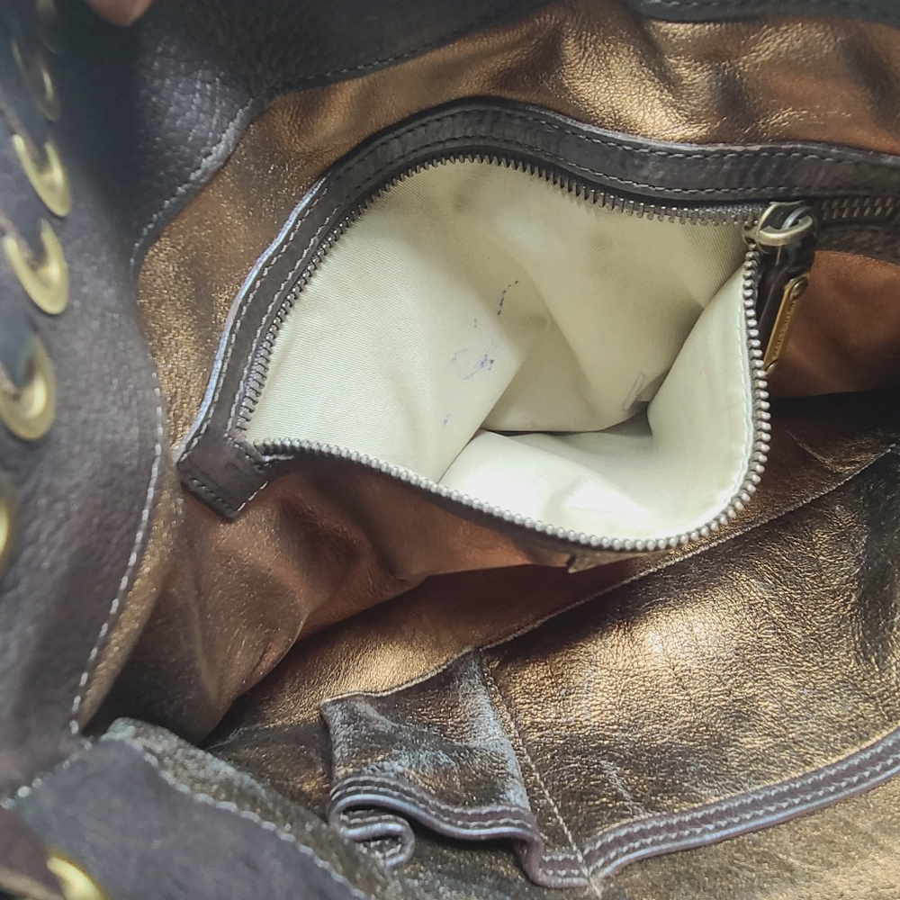 Michael Kors Italian Chocolate Brown Hobo Bag (OS) - Picture 12 of 15